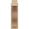 Ekena Millwork 6-in W x 14-in D x 22-in H Funston Block Rough Cedar Woodgrain TimberThane Outlooker, Primed Tan OUTUR060X14X22FST44RCPR - alternate 3